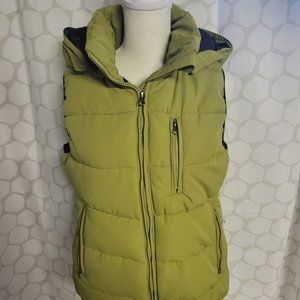 Ruff Hewn Puffer Vest Womens Medium Pear Green